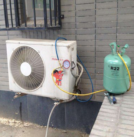 疏勒空调加氟
