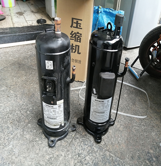 疏勒中央空调压缩机的更换维修